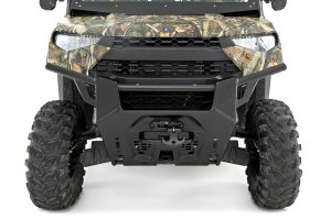 Multi-Function Winch Cleat - Rough Country - Forged Aluminum - Black